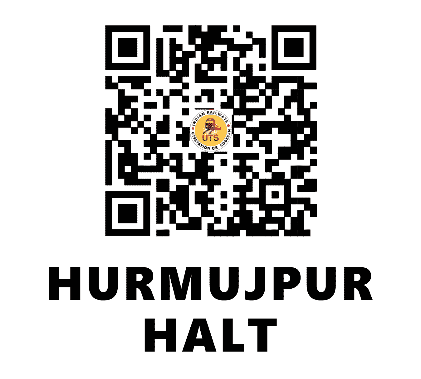 UTS QR Code for HURMUJPUR HALT - HMPR (NE - UTTAR PRADESH)